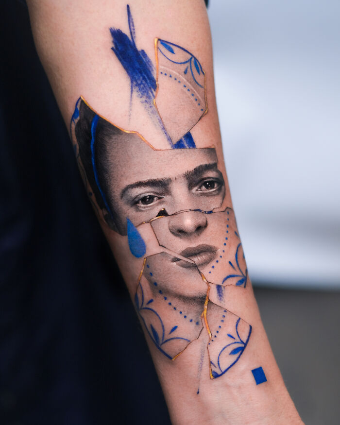 This Artist Creates Porcelain-Inspired Tattoos That Turn Skin Into Living Ceramics (30 Pics)