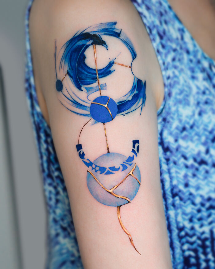 This Artist Creates Porcelain-Inspired Tattoos That Turn Skin Into Living Ceramics (30 Pics)