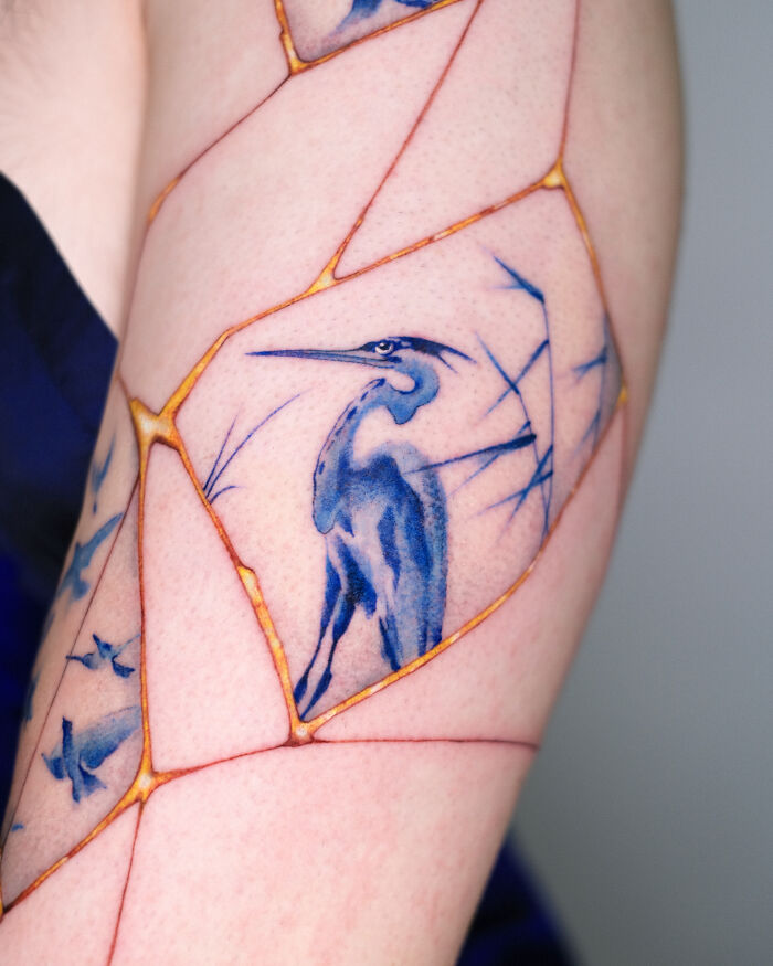 This Artist Creates Porcelain-Inspired Tattoos That Turn Skin Into Living Ceramics (30 Pics)