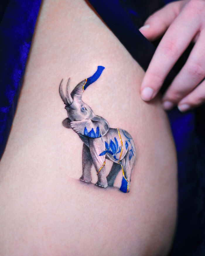 This Artist Creates Porcelain-Inspired Tattoos That Turn Skin Into Living Ceramics (30 Pics)