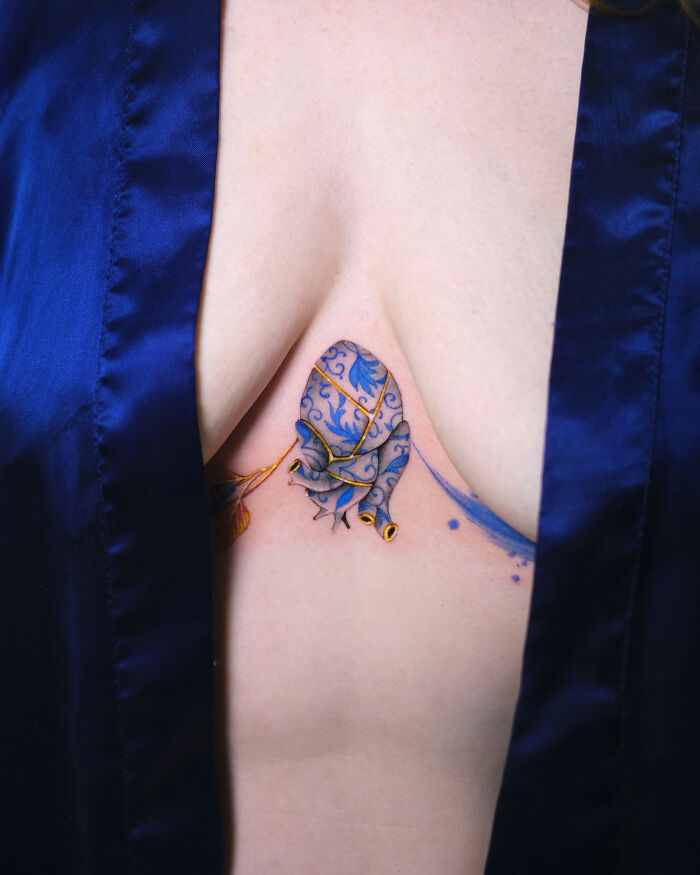This Artist Creates Porcelain-Inspired Tattoos That Turn Skin Into Living Ceramics (30 Pics)