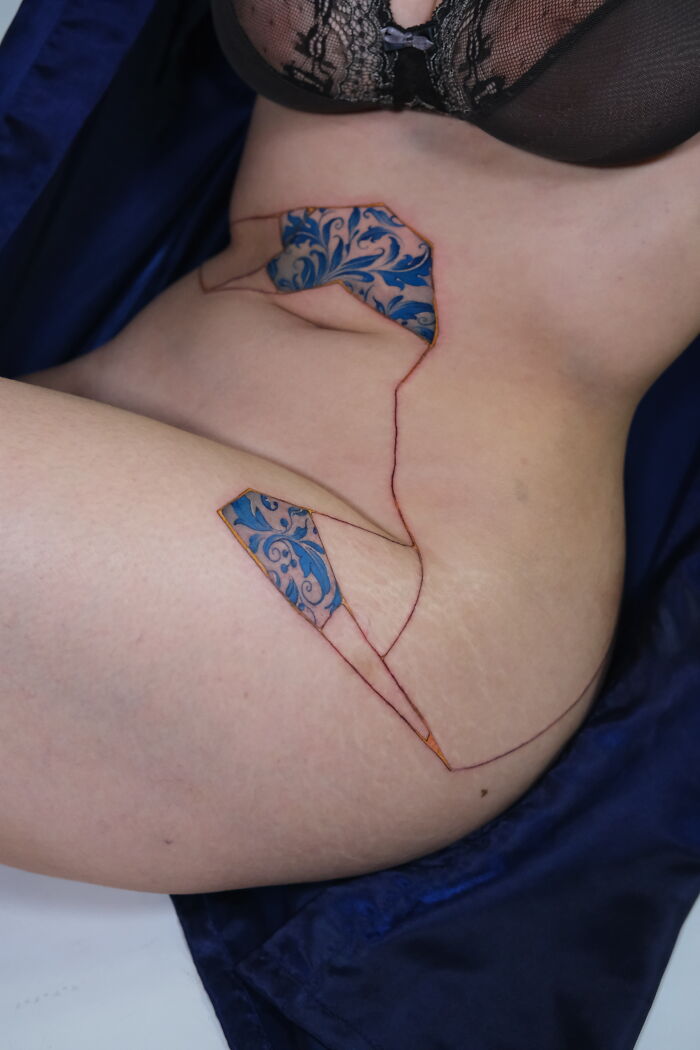 This Artist Creates Porcelain-Inspired Tattoos That Turn Skin Into Living Ceramics (30 Pics)