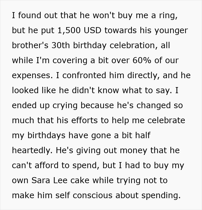 Guy Promises Engagement To Get GF To Move In, Spends Two Years Dodging The Topic Until She’s Done