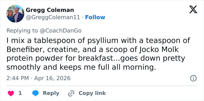 Fitness Coach Says &lsquo;Underrated&rsquo; Supplement Fixed His Digestion: &lsquo;My Poos Were Immaculate&rsquo;