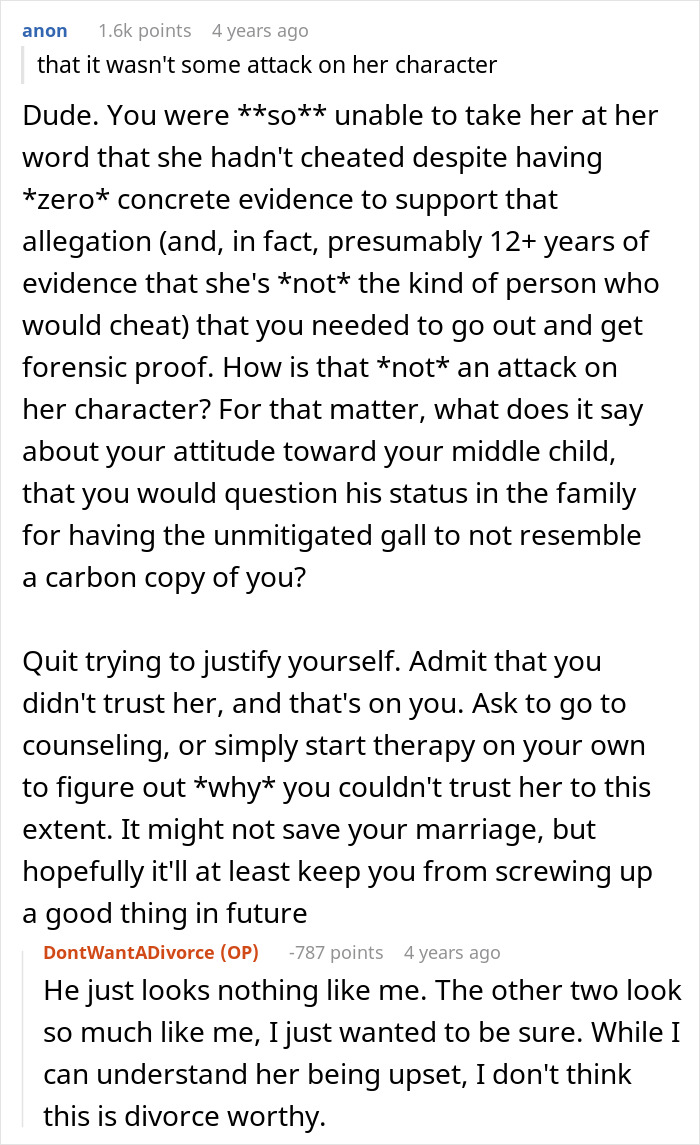 Man Demands Paternity Test Because Middle Son Doesn&rsquo;t Look Like Him, Loses His Whole Family