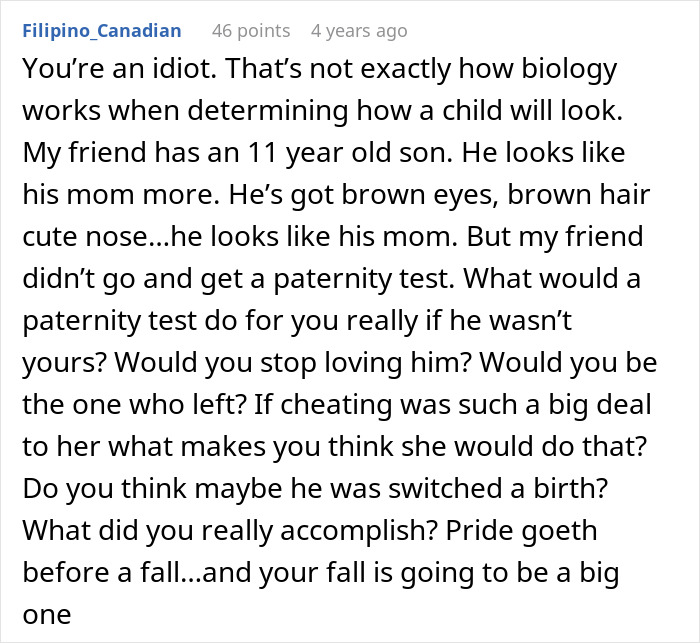 Man Demands Paternity Test Because Middle Son Doesn&rsquo;t Look Like Him, Loses His Whole Family