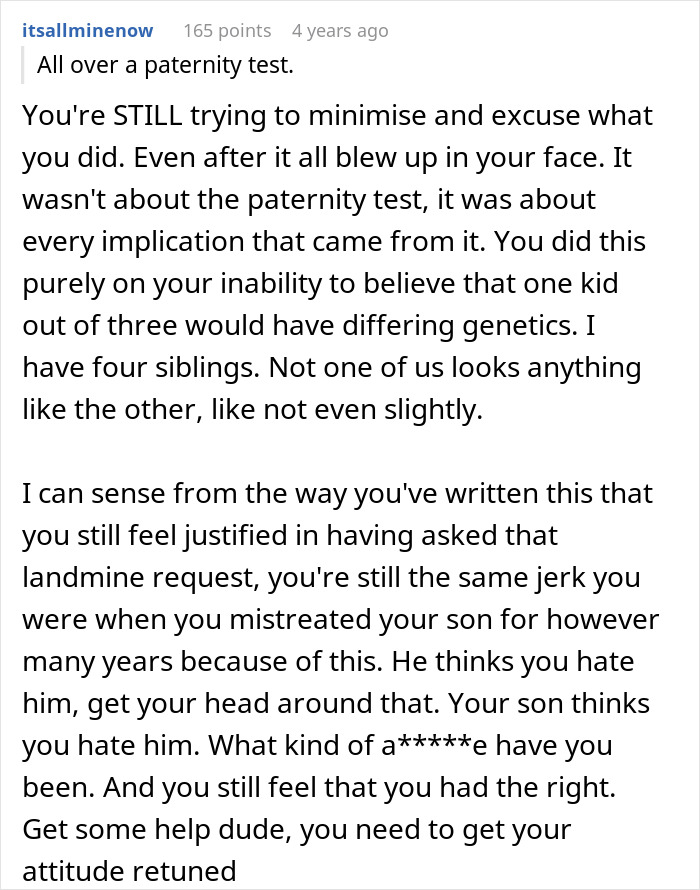 Man Demands Paternity Test Because Middle Son Doesn&rsquo;t Look Like Him, Loses His Whole Family