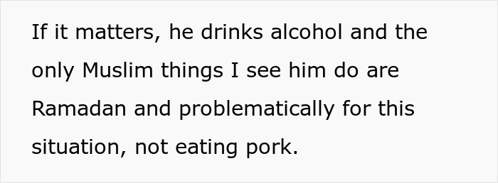 Person Makes Food With Bacon Fat, Muslim Roommate Eats It Without Knowing