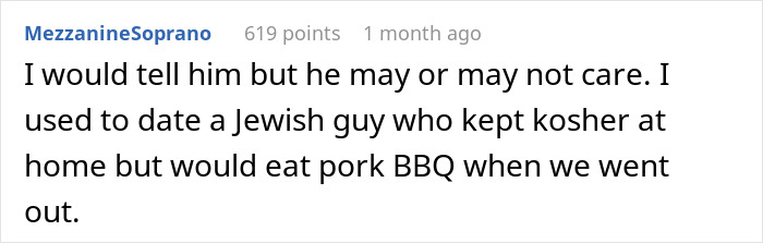 Person Makes Food With Bacon Fat, Muslim Roommate Eats It Without Knowing