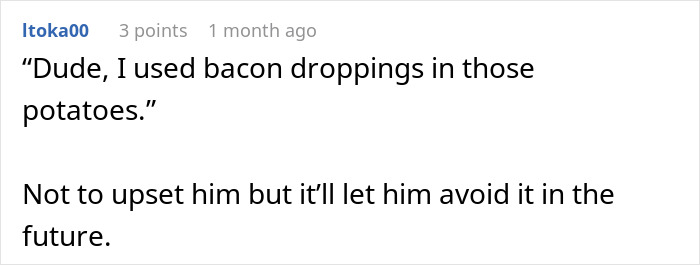 Person Makes Food With Bacon Fat, Muslim Roommate Eats It Without Knowing