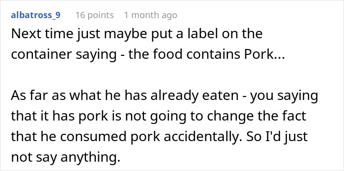 Person Makes Food With Bacon Fat, Muslim Roommate Eats It Without Knowing