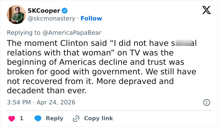 Monica Lewinsky Drops Unexpected Joke About Bill Clinton Affair And It Gets Awkward Fast