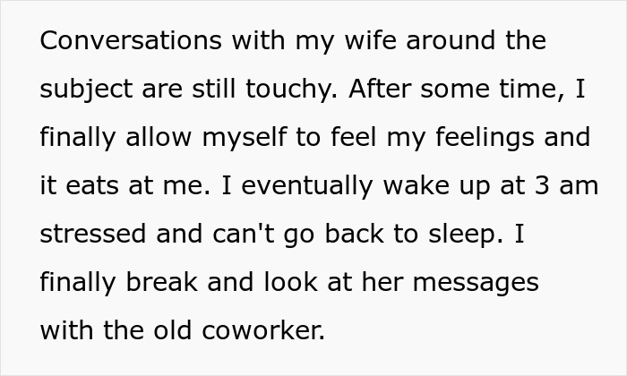 Man Tries To Ignore Gut Feeling About Wife And Her Male Coworker, Finally Snoops On Her Phone