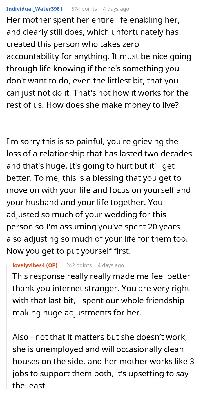 Best Friend Skips Wedding Because She’s “Not Feeling Well,” Breaks Bride’s Heart