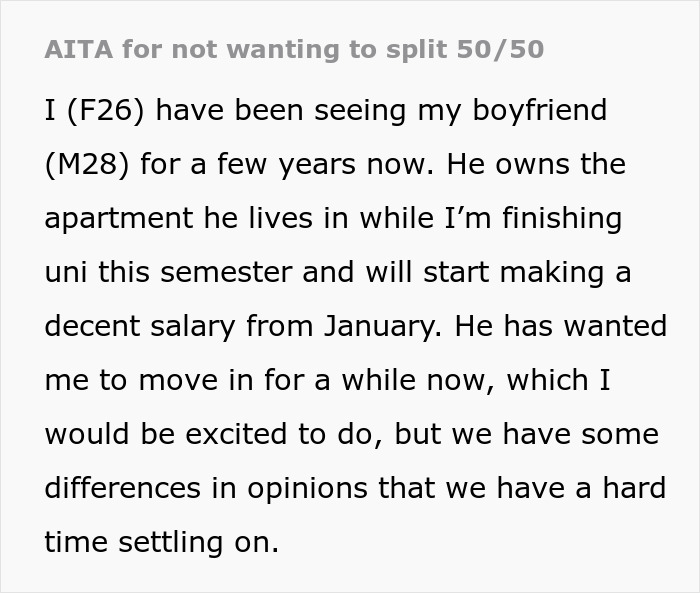 Woman Called A Leech When She Refused To Split BF&rsquo;s Mortgage 50/50 If She&rsquo;s Not On The Deed