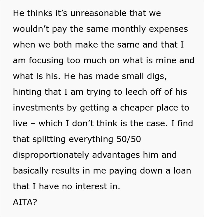 Woman Called A Leech When She Refused To Split BF&rsquo;s Mortgage 50/50 If She&rsquo;s Not On The Deed