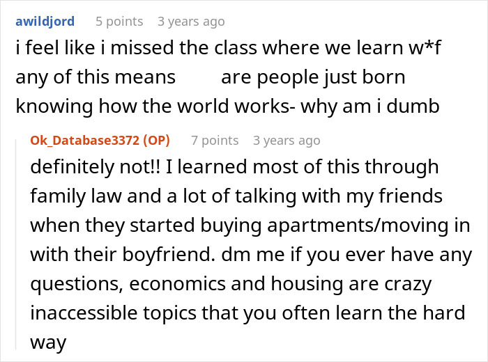 Woman Called A Leech When She Refused To Split BF&rsquo;s Mortgage 50/50 If She&rsquo;s Not On The Deed