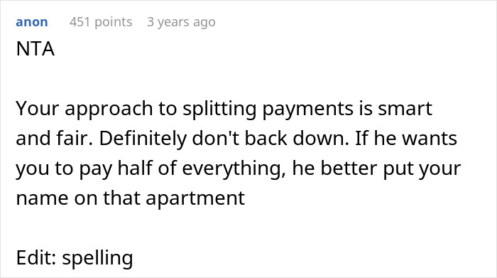 Woman Called A Leech When She Refused To Split BF&rsquo;s Mortgage 50/50 If She&rsquo;s Not On The Deed