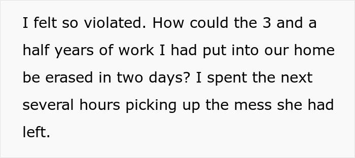 &ldquo;It Broke Something Inside Me&rdquo;: Woman Leaves For 2 Days, Comes Back To A Different House Thanks To MIL