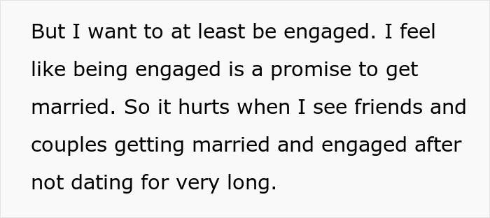 Guy Says “No Degree, No Ring,” Annoyed GF Just Wants The Promise That Their Relationship Is Solid