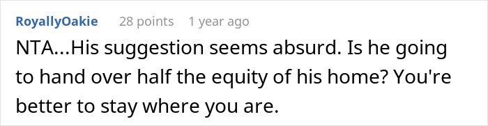 &ldquo;I Don’t Feel This Is A 50/50 Deal&rdquo;: Woman Pushes Back Against BF&rsquo;s Unusual Move-In Condition