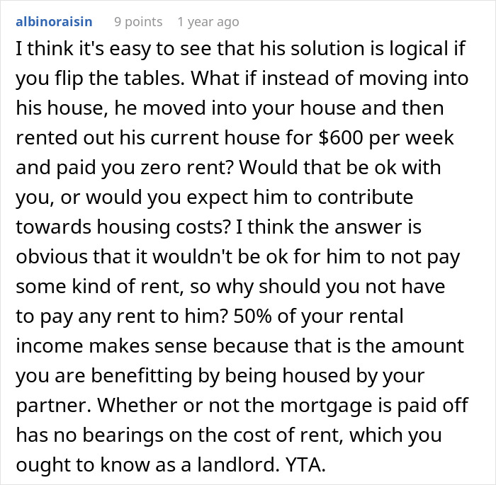 &ldquo;I Don’t Feel This Is A 50/50 Deal&rdquo;: Woman Pushes Back Against BF&rsquo;s Unusual Move-In Condition