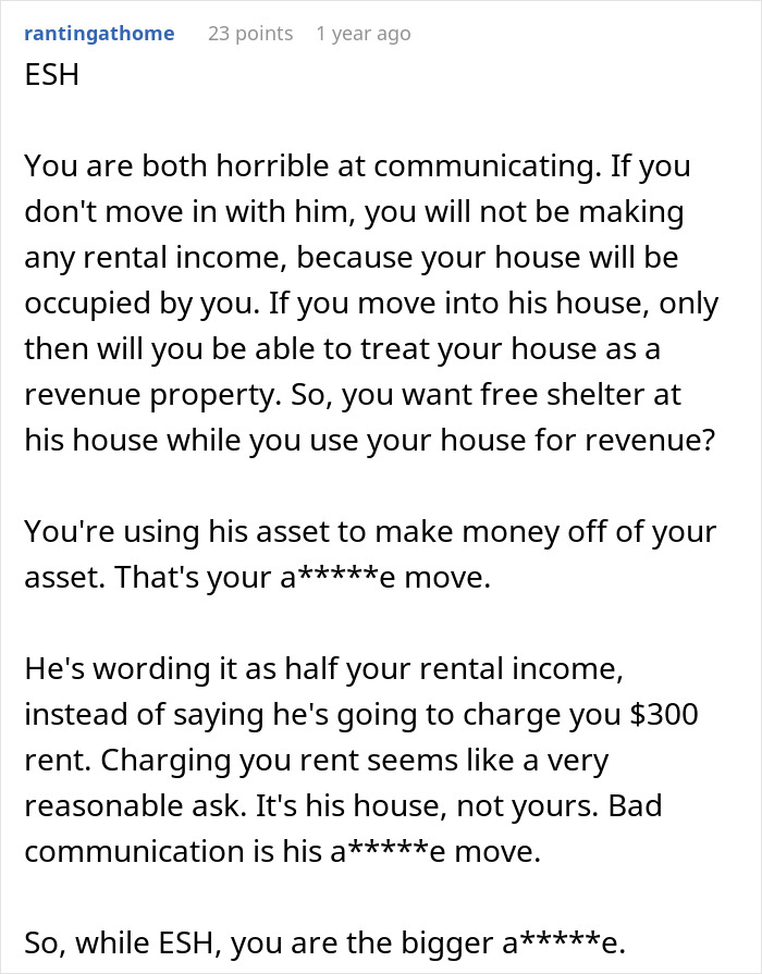 &ldquo;I Don’t Feel This Is A 50/50 Deal&rdquo;: Woman Pushes Back Against BF&rsquo;s Unusual Move-In Condition