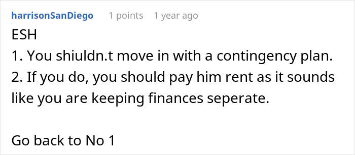 &ldquo;I Don’t Feel This Is A 50/50 Deal&rdquo;: Woman Pushes Back Against BF&rsquo;s Unusual Move-In Condition