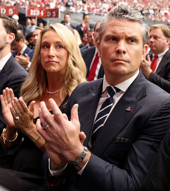 Pete Hegseth’s Wife Faces Backlash Over “Temu” Dress For White House Correspondents’ Dinner