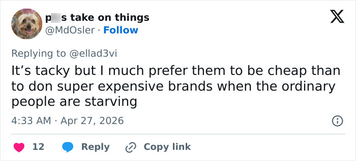 Pete Hegseth’s Wife Faces Backlash Over “Temu” Dress For White House Correspondents’ Dinner