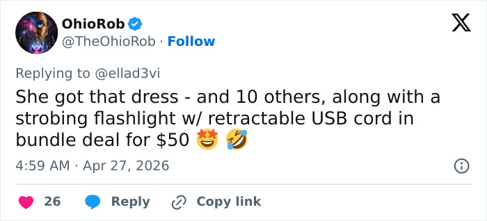 Pete Hegseth’s Wife Faces Backlash Over “Temu” Dress For White House Correspondents’ Dinner