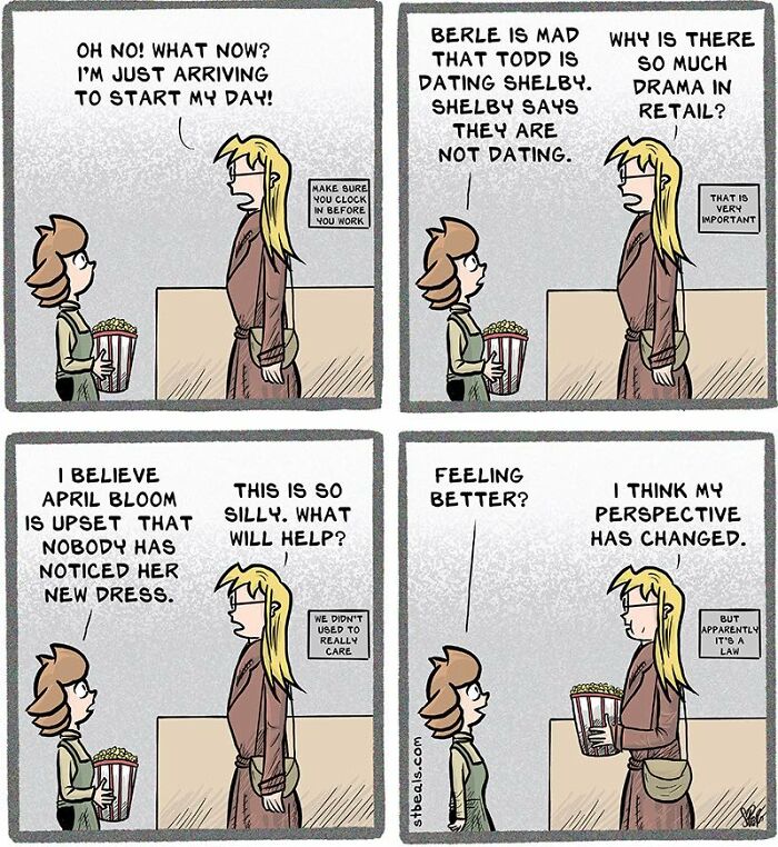From Entitled Customers To Impossible Managers: 50 New Comics Retail Workers Might Relate To