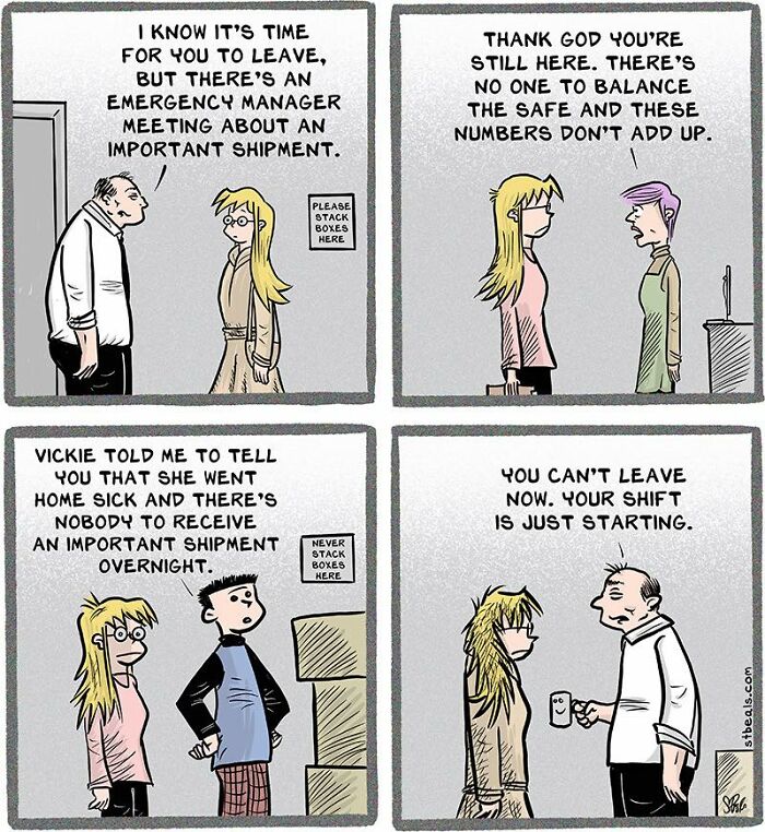 From Entitled Customers To Impossible Managers: 50 New Comics Retail Workers Might Relate To