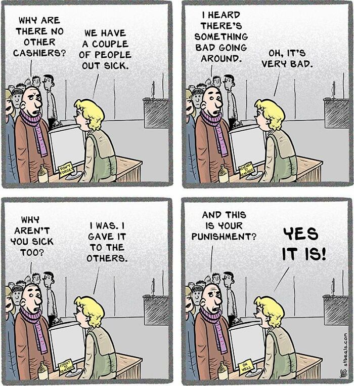 From Entitled Customers To Impossible Managers: 50 New Comics Retail Workers Might Relate To
