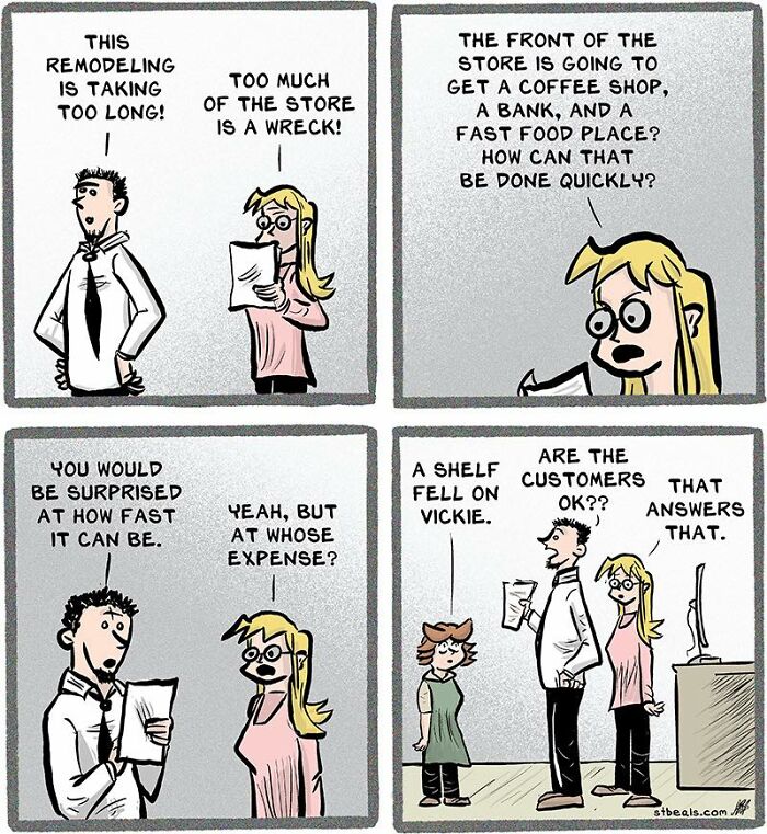 From Entitled Customers To Impossible Managers: 50 New Comics Retail Workers Might Relate To