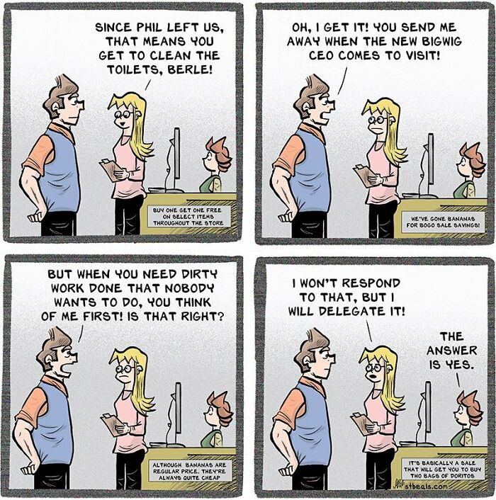 From Entitled Customers To Impossible Managers: 50 New Comics Retail Workers Might Relate To