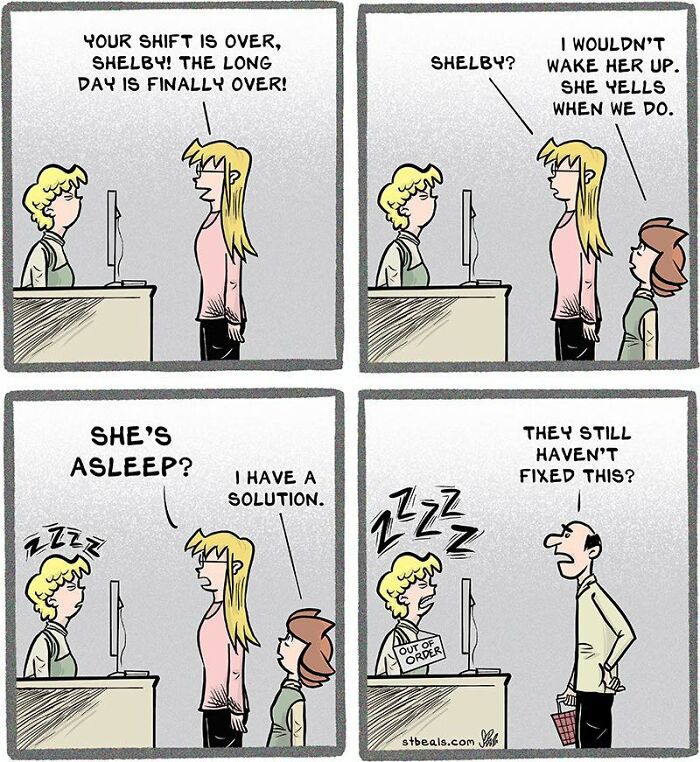 From Entitled Customers To Impossible Managers: 50 New Comics Retail Workers Might Relate To