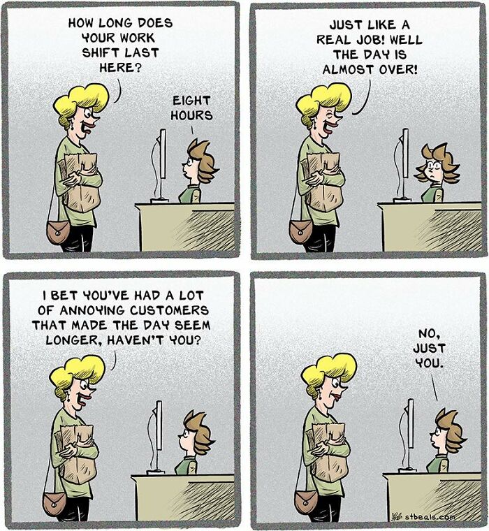 From Entitled Customers To Impossible Managers: 50 New Comics Retail Workers Might Relate To