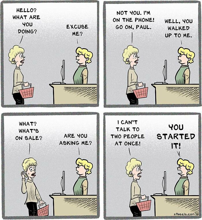 From Entitled Customers To Impossible Managers: 50 New Comics Retail Workers Might Relate To