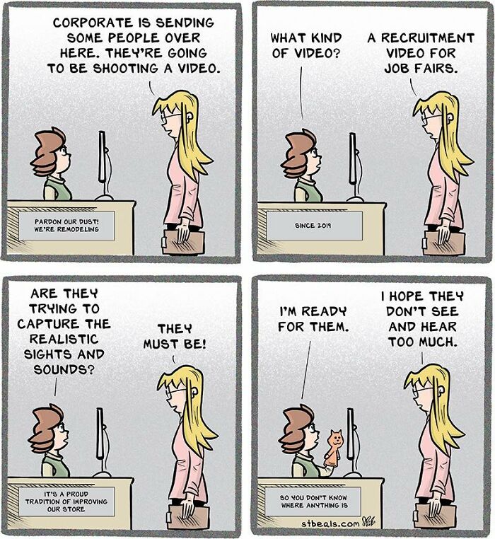 From Entitled Customers To Impossible Managers: 50 New Comics Retail Workers Might Relate To