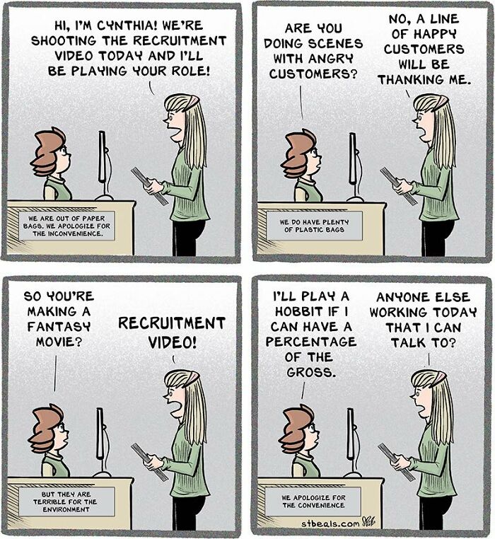 From Entitled Customers To Impossible Managers: 50 New Comics Retail Workers Might Relate To