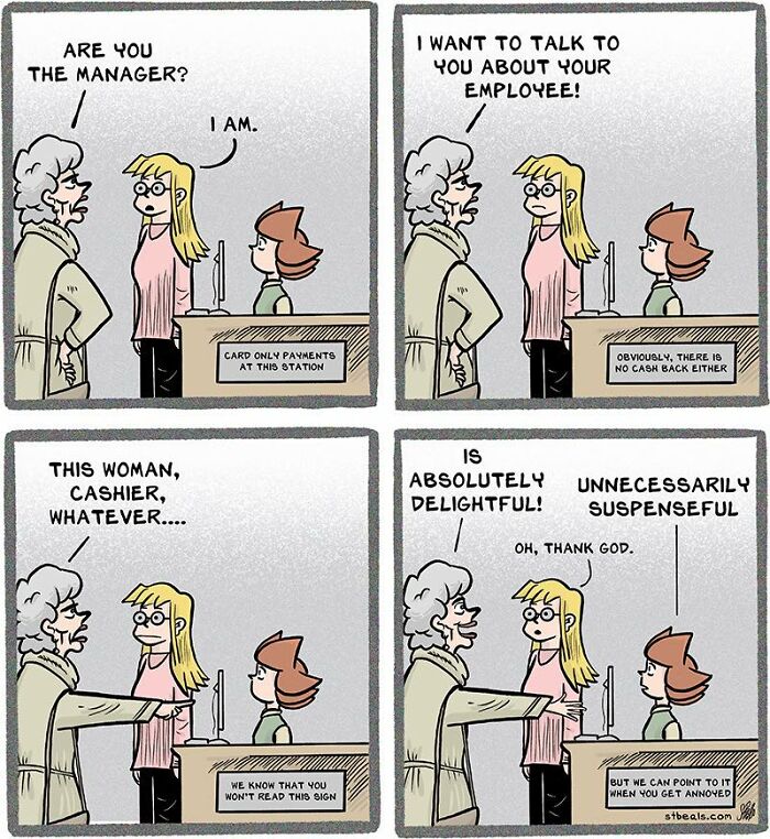 From Entitled Customers To Impossible Managers: 50 New Comics Retail Workers Might Relate To