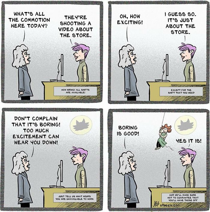 From Entitled Customers To Impossible Managers: 50 New Comics Retail Workers Might Relate To