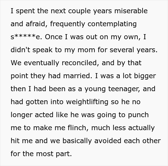 Terrible Stepfather Ends Up Getting What He Deserves When The Teen He Mistreated Grows Up