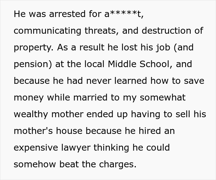 Terrible Stepfather Ends Up Getting What He Deserves When The Teen He Mistreated Grows Up