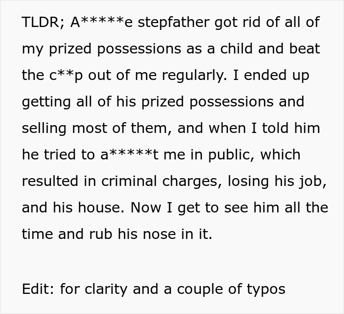 Terrible Stepfather Ends Up Getting What He Deserves When The Teen He Mistreated Grows Up