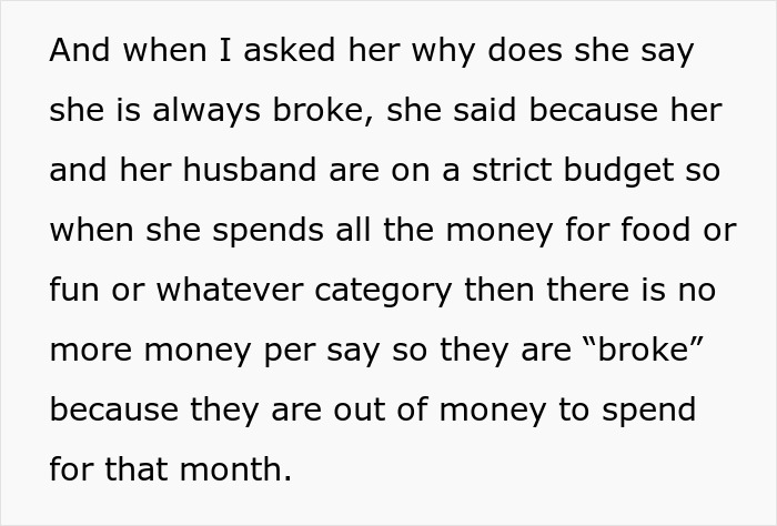 Couple Cry Poor For Years, But Expect Lavish $500 Gifts And Expenses Paid, Sis Finds Out The Truth