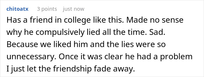 Guy Lies Like It’s His Profession, Friends Realize There’s Something Seriously Wrong With Him