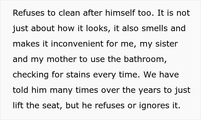 Gross Dad Keeps Wetting The Toilet Seat, Disgusted Daughter Uses His Clean Underwear To Wipe It
