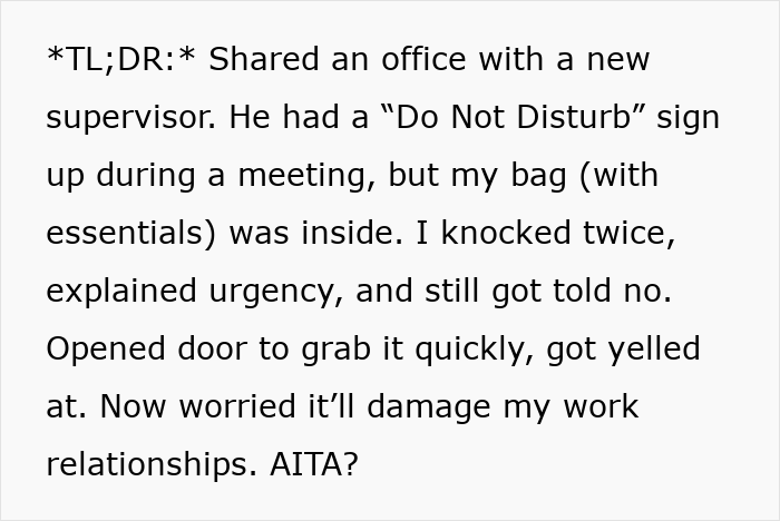 Guy Berates Employee Over Nothing, Then Acts All “Nice” When Employee Says They Are Autistic